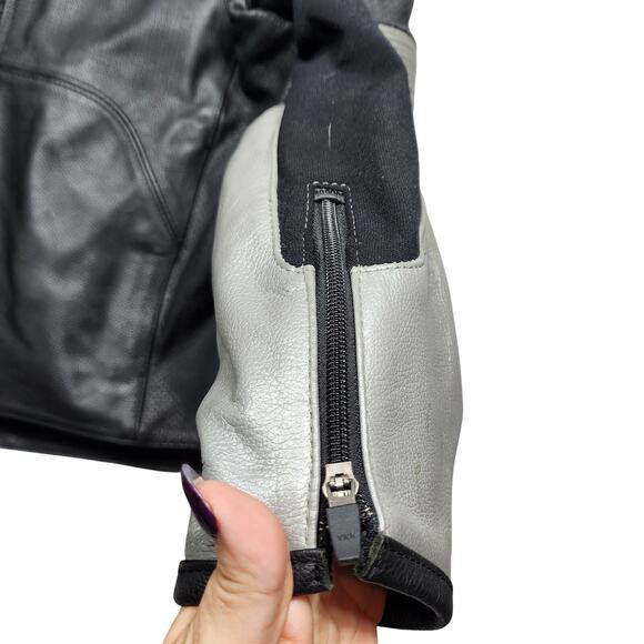 Leather ICON Overlord Lined and Armor Motorcycle Jacket  Size 3XL - Picture 7 of 9